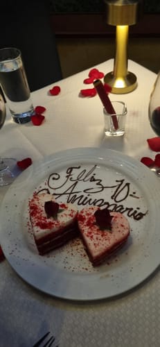 Customer photo review of Cena Romántica
