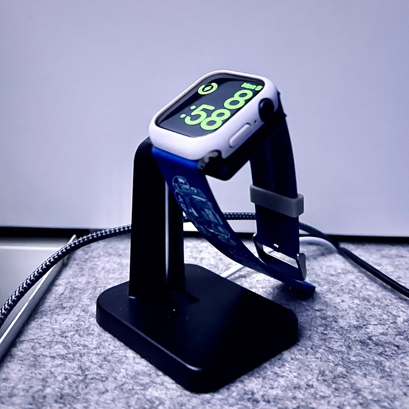 Customer photo review of Apple Watch Charger | All iWatch Series (Black)