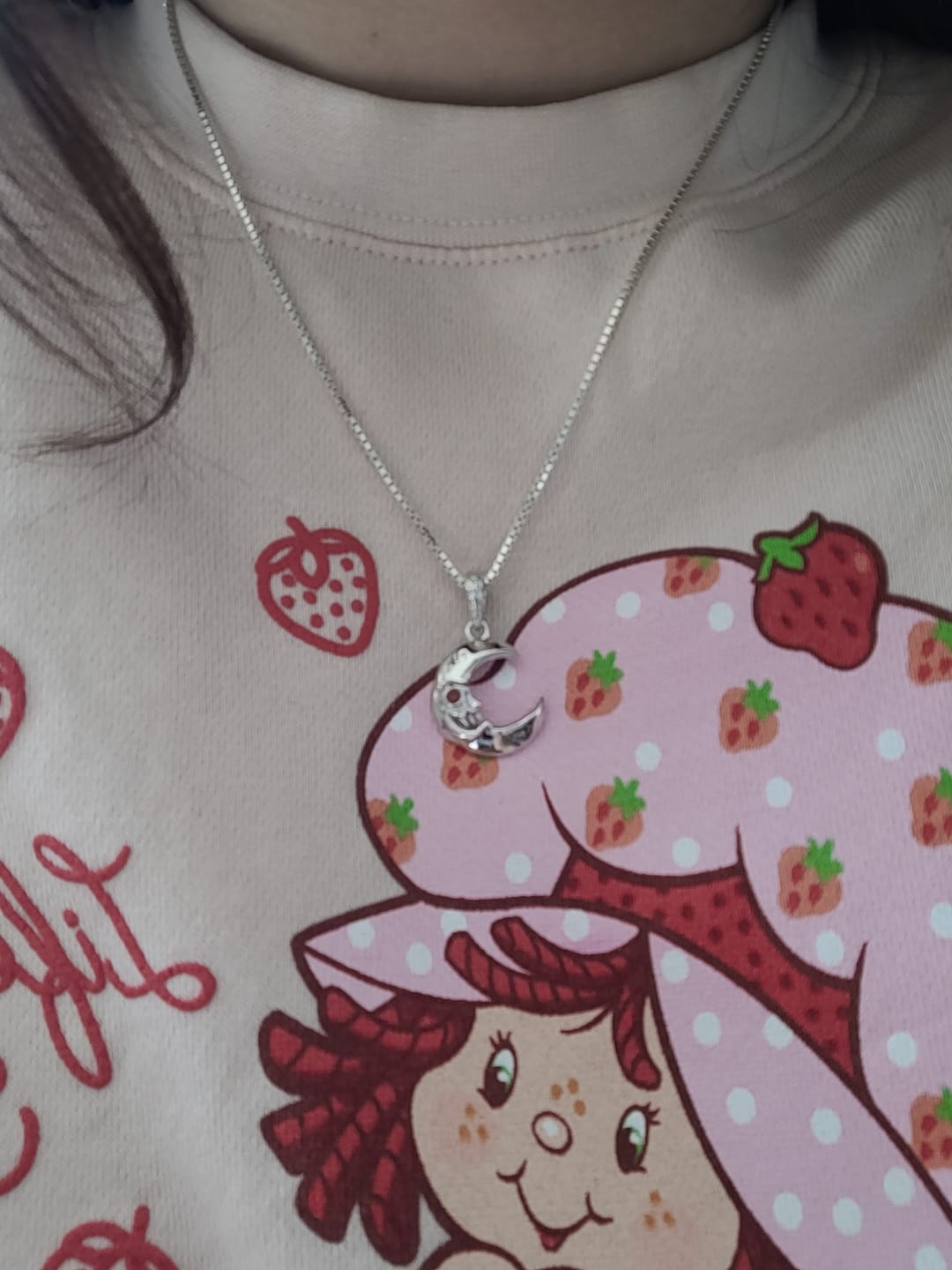 Customer photo review of LUNA THE LUNATIC LUNAR PENDANT
