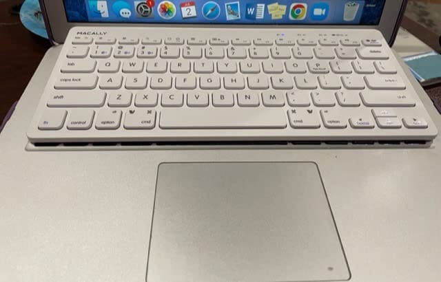 Customer photo review of Bluetooth Keyboard for Mac
