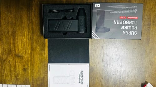 Customer photo review of CleanerPro° AirBlaster 2.0: Kompakt Turbo Kraft Luft Blæser