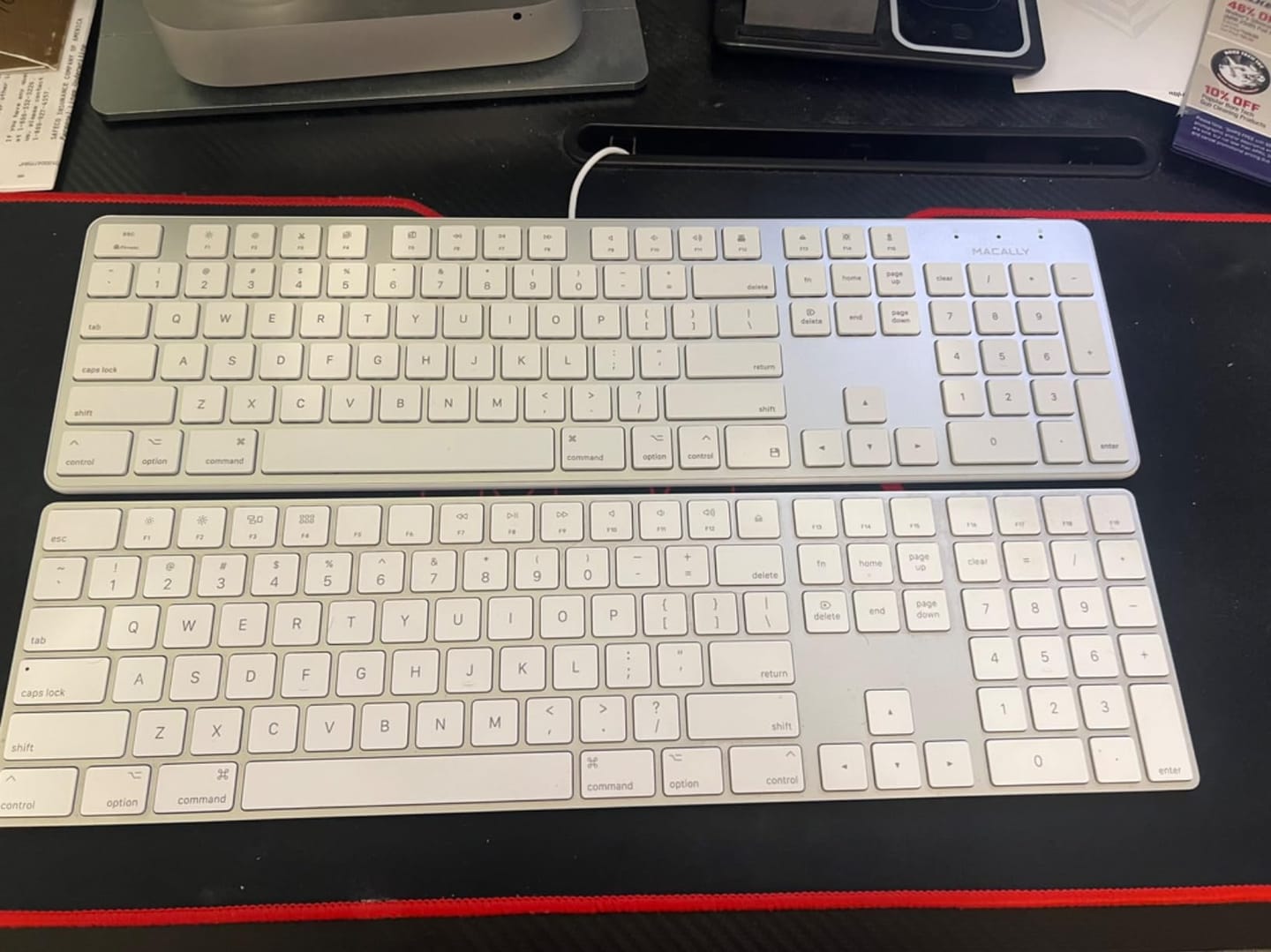 Customer photo review of USB Keyboard | Wired, Full Size & Sleek