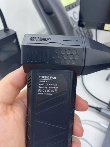 Customer photo review of CleanerPro° AirBlaster 2.0: Kompakt Turbo Kraft Luft Blæser