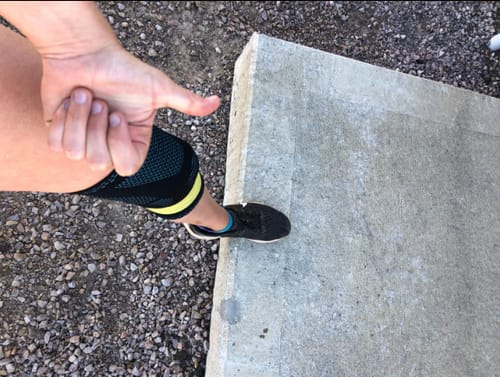 Customer photo review of UltraProtection™ Knee Brace