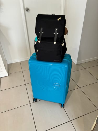 Customer photo review of LuxeLittleOne™ Luxury Baby Bag