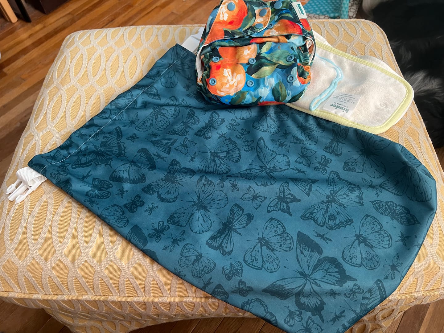 Customer photo review of Roll Top Space Saver Water Resistant Small Wet Bag Travel Storage Bag
