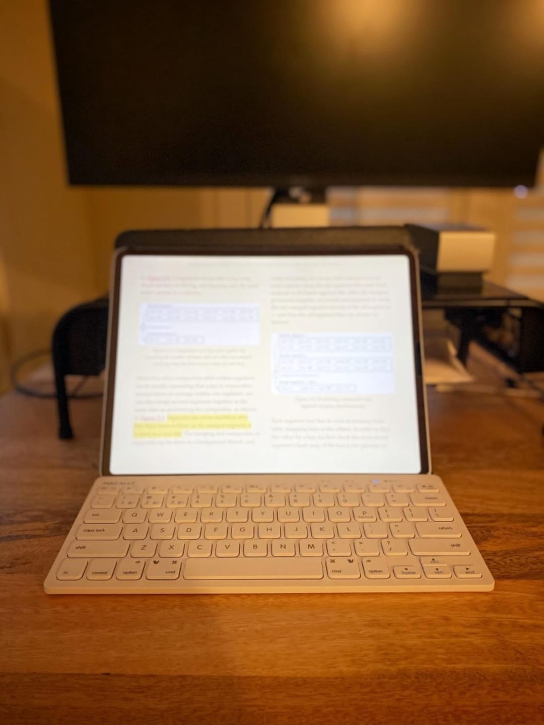 Customer photo review of Bluetooth Keyboard for Mac