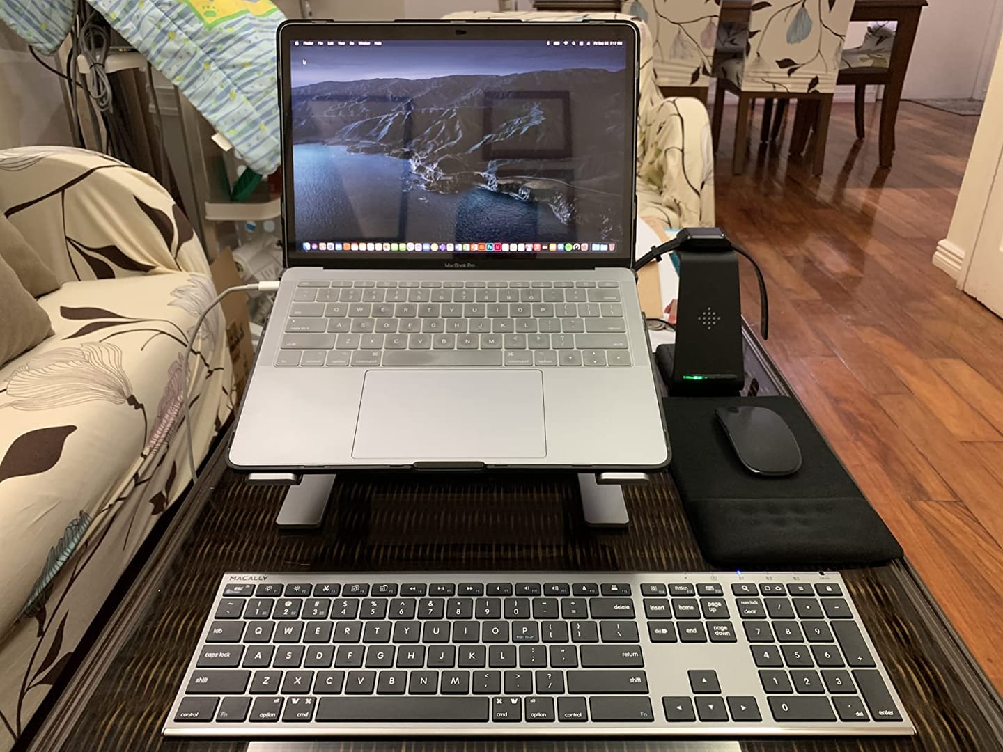 Customer photo review of The Everyday Bluetooth Keyboard for Mac