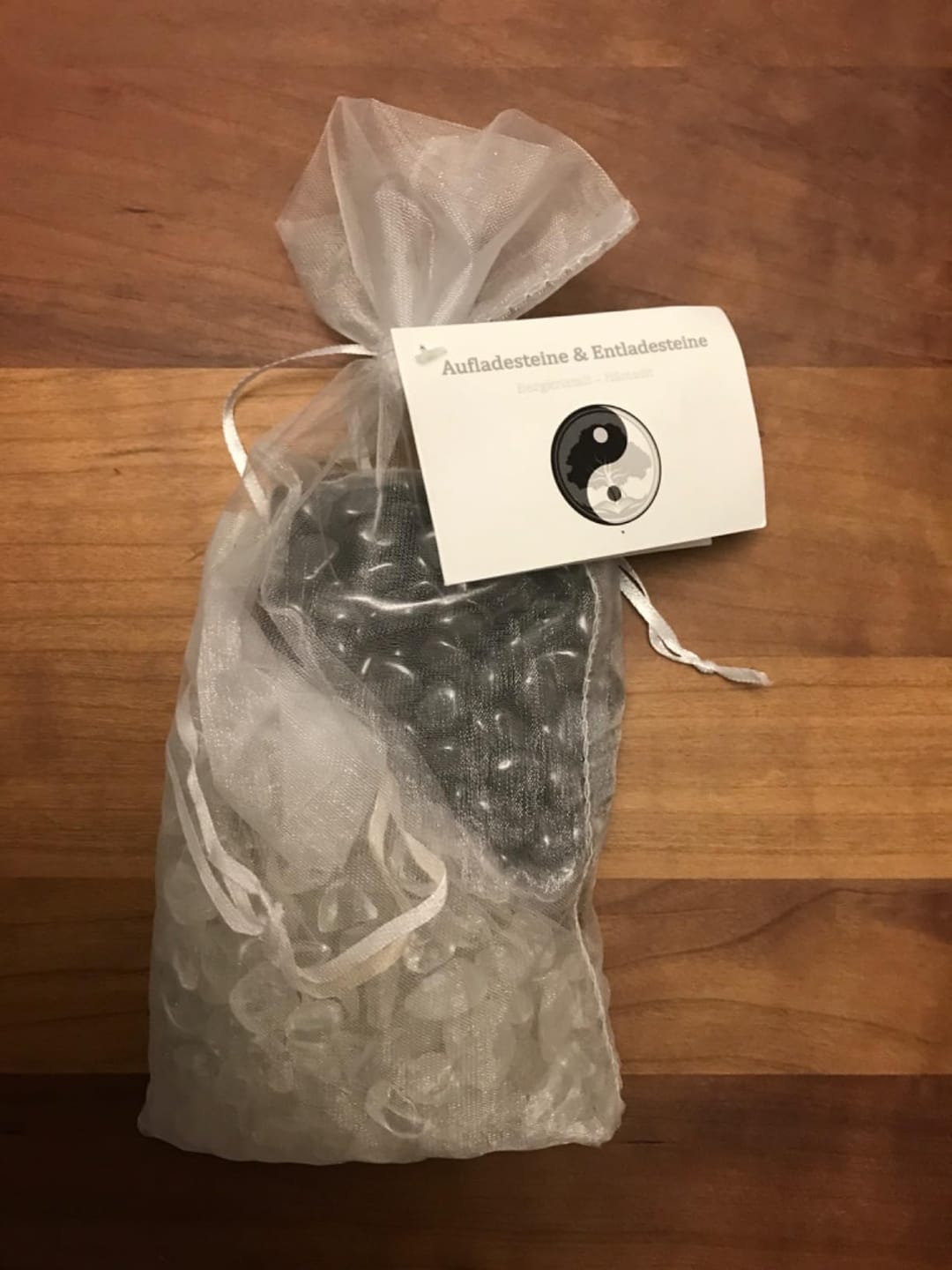 Customer photo review of Ladestein Set | Bergkristall & Hämatit