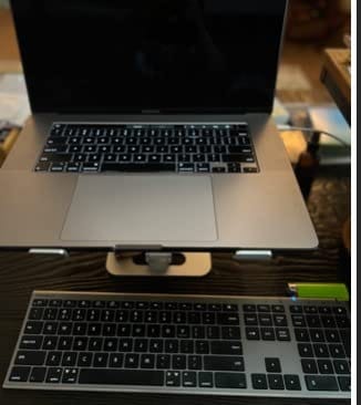 Customer photo review of The Everyday Bluetooth Keyboard for Mac