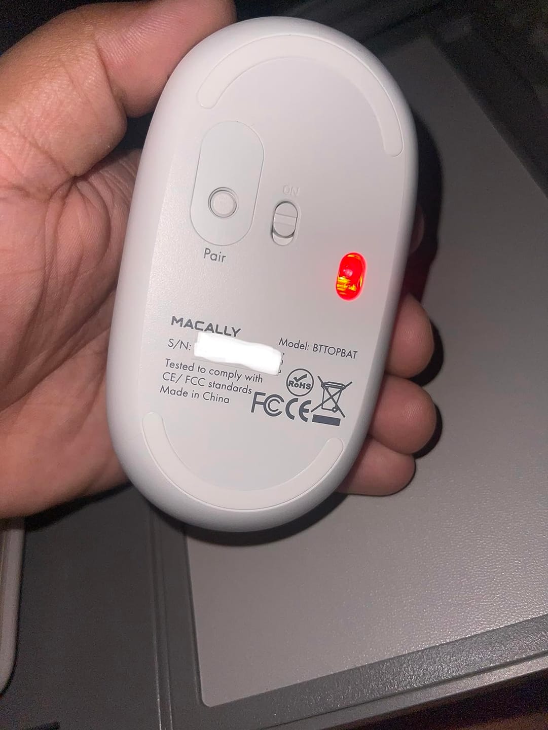 Customer photo review of Bluetooth Mouse | Quiet & Rechargeable