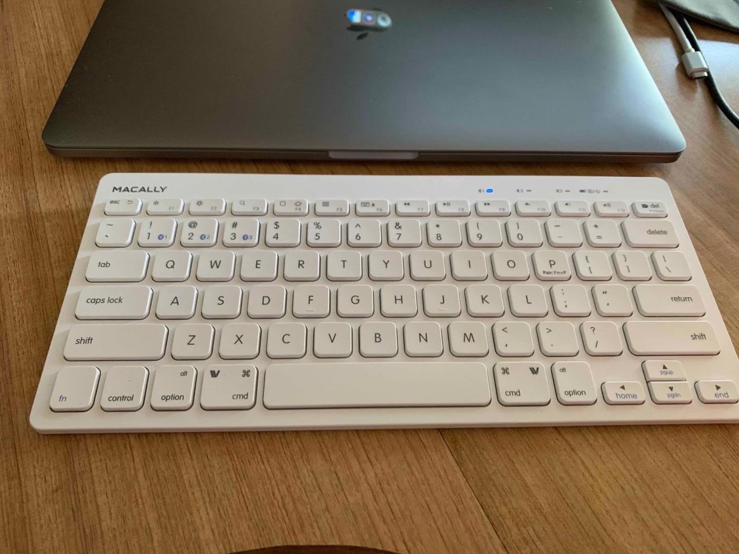 Customer photo review of Bluetooth Keyboard for Mac