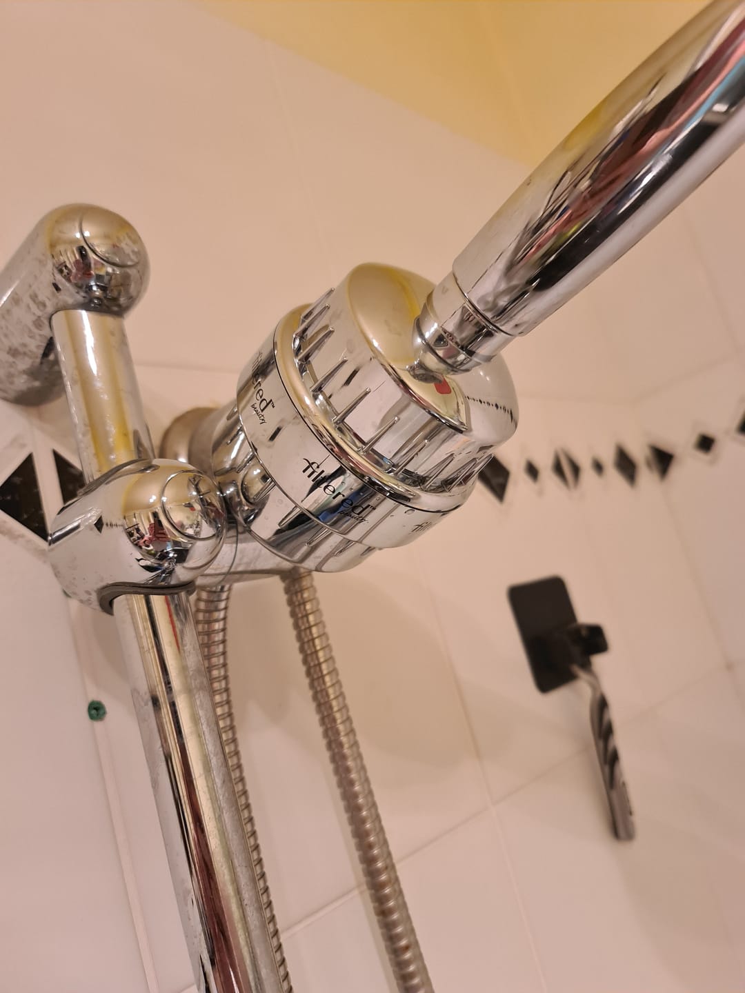 Customer photo review of Shower Purifier - Silver