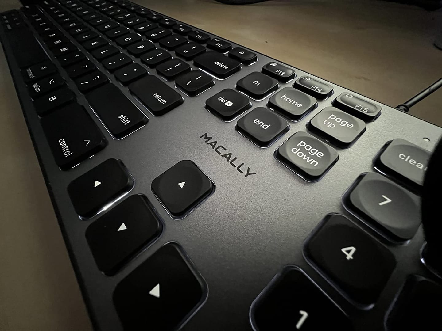 Customer photo review of Backlit Keyboard USB | FullSize/Bright