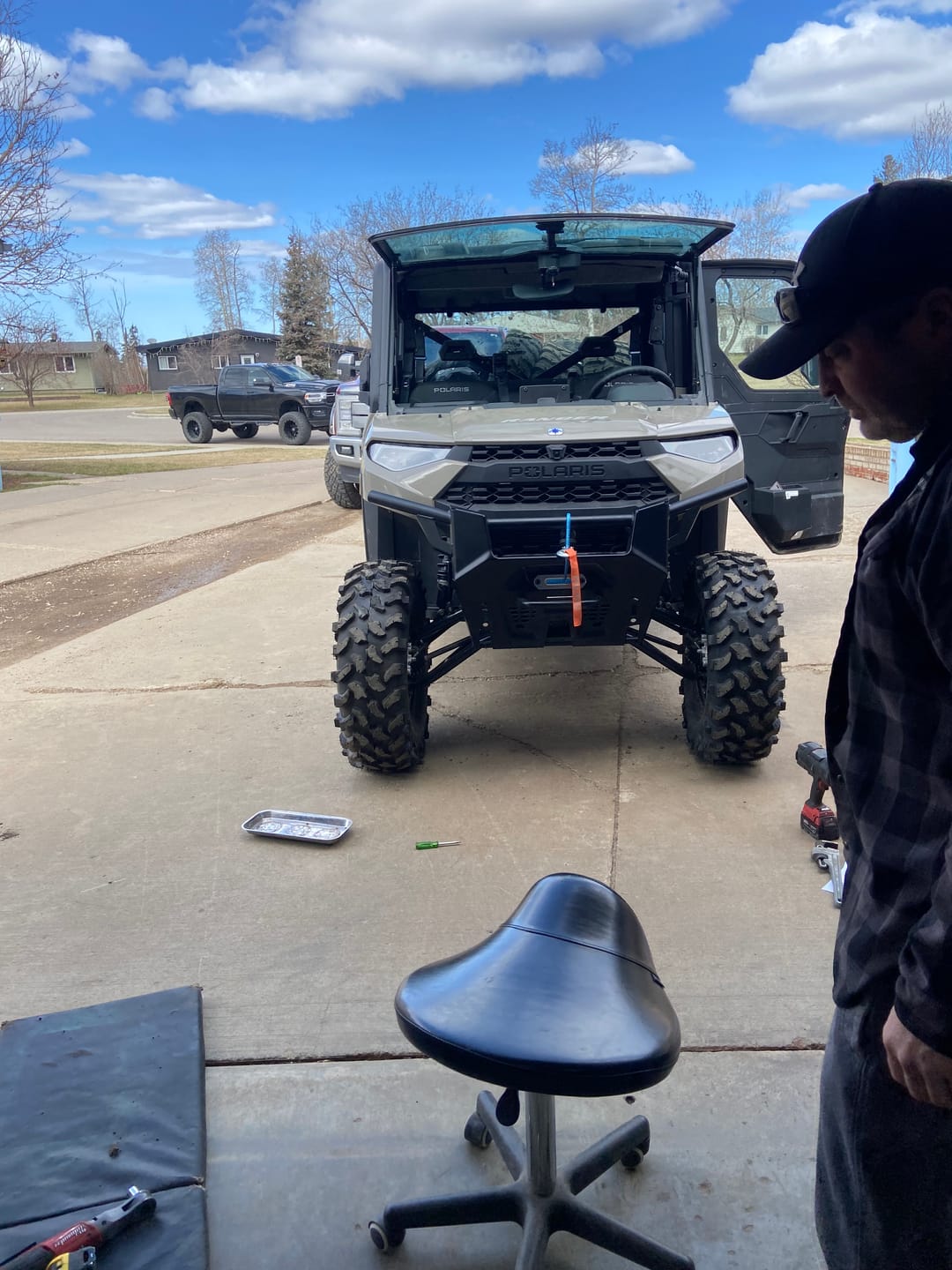 Customer photo review of 2.5-Inch Lift Kit for Polaris Ranger XP 1000 NorthStar Edition