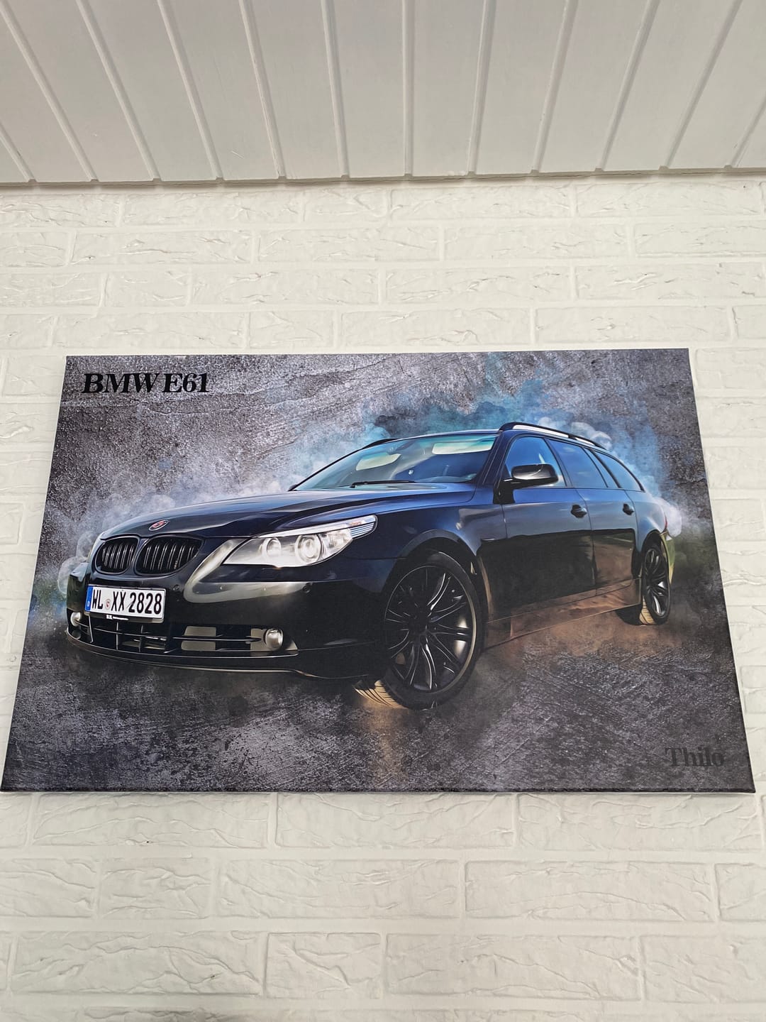 Customer photo review of Dein Auto im Aquarell-Stil | Geschenk für Autoliebhaber