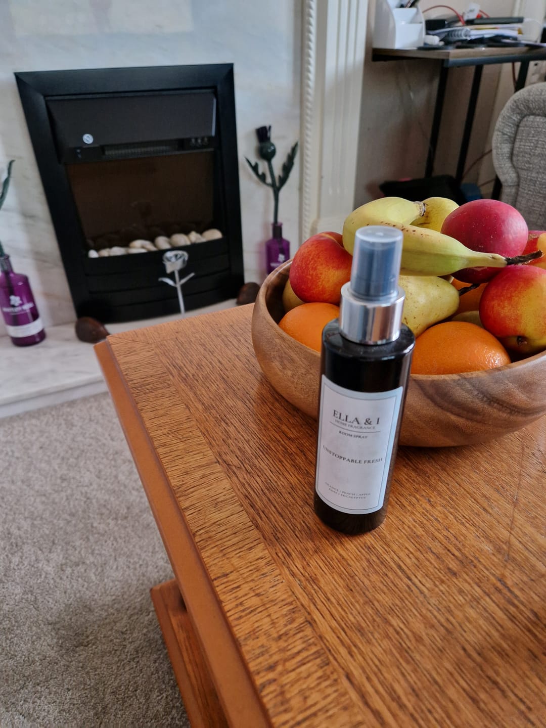 Customer photo review of Unstoppable Fresh Room Spray