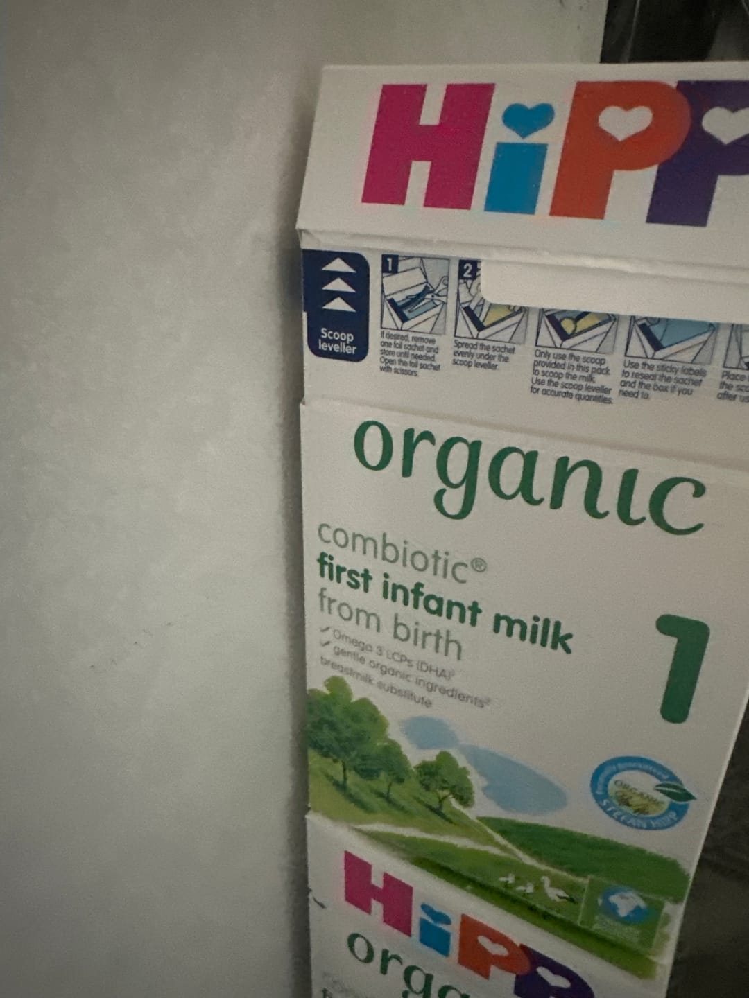 Customer photo review of Hipp Formula stage 1