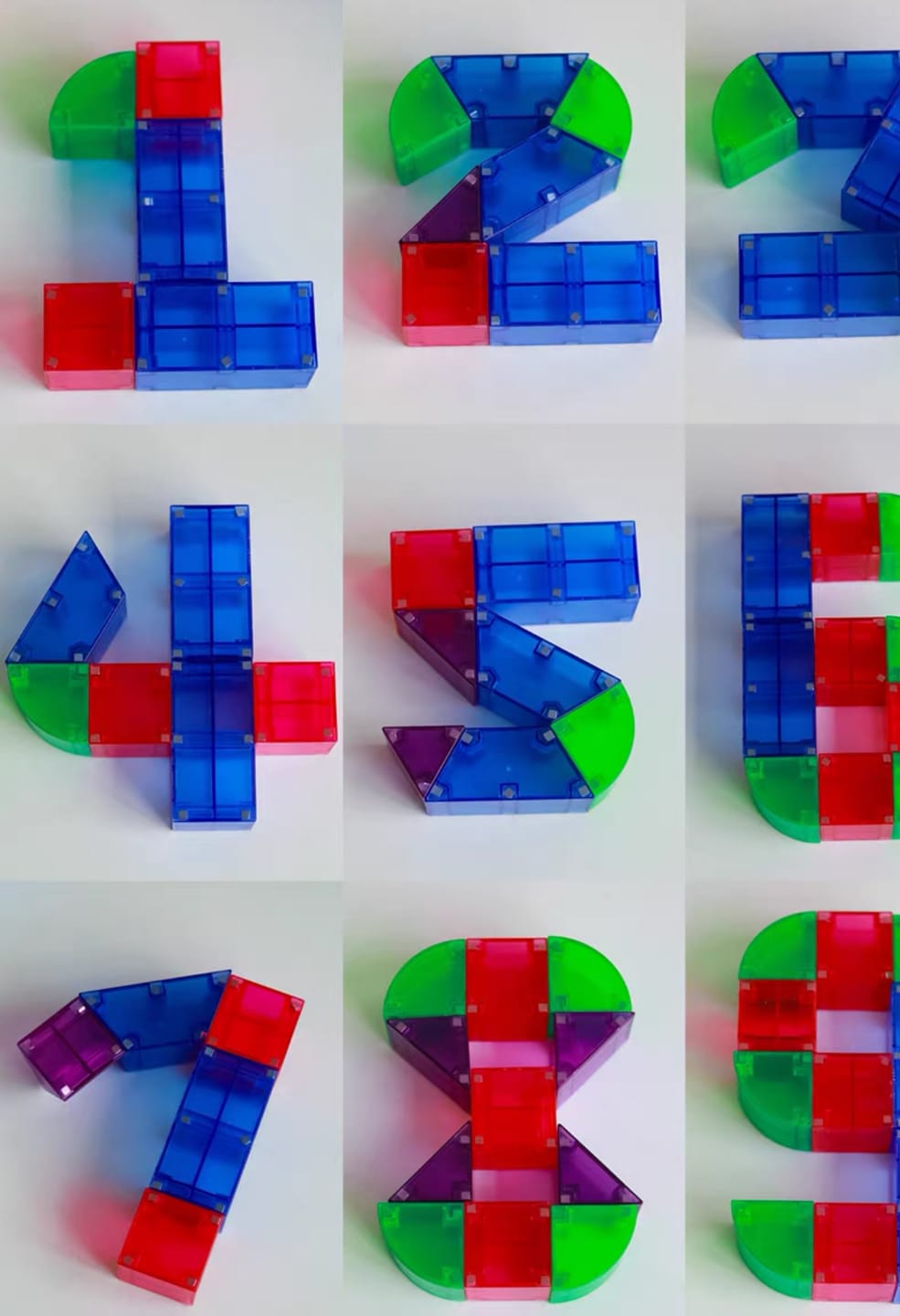 Customer photo review of Magnetic Blocks - 46Pcs