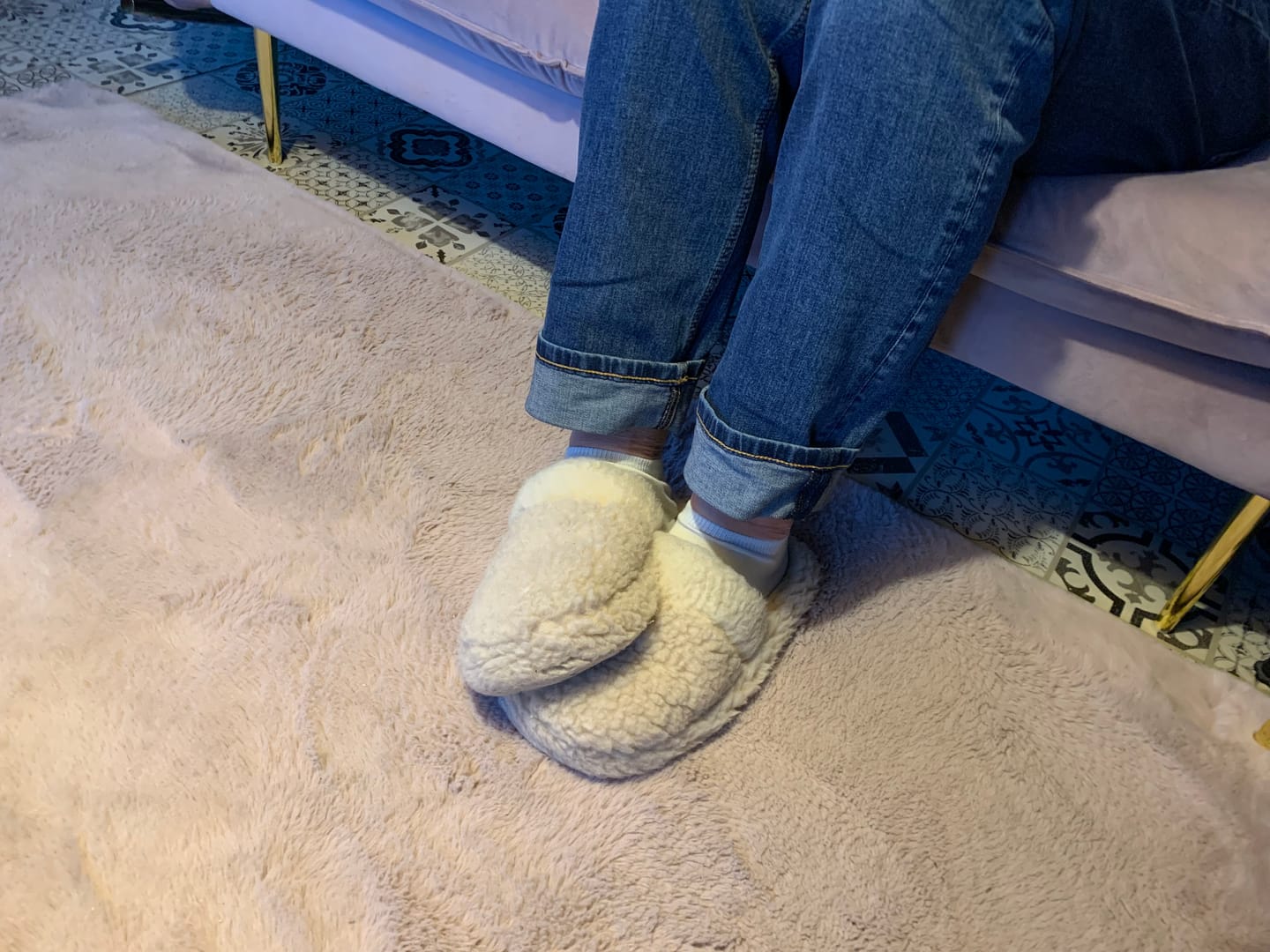 Customer photo review of Schafwollschlappen