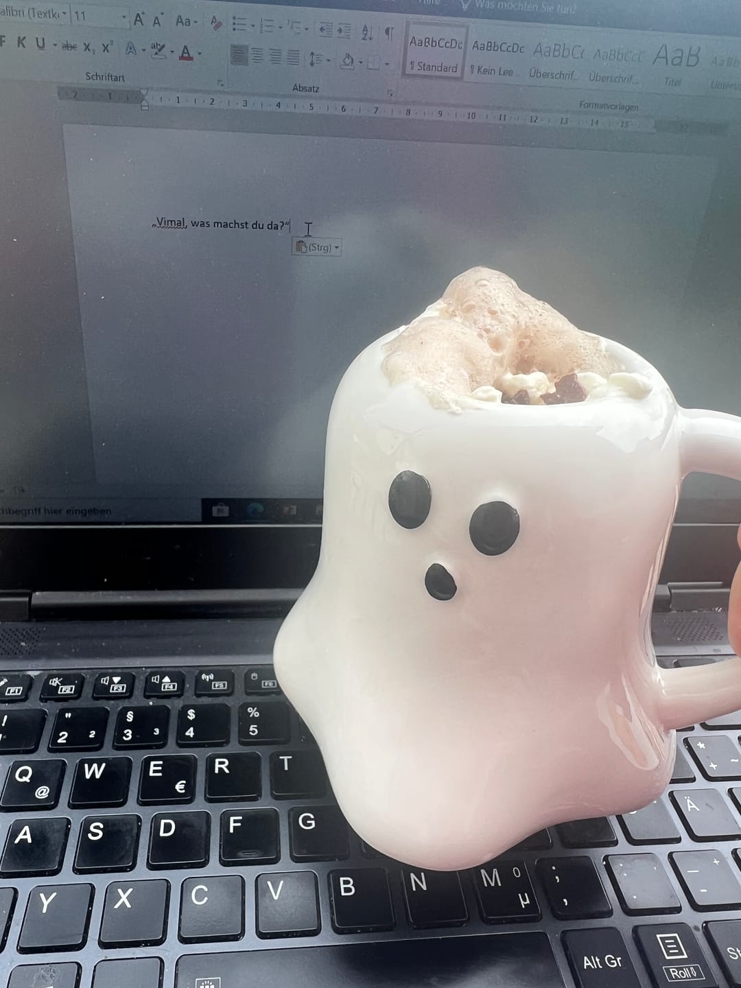 Customer photo review of Geist förmige Tasse