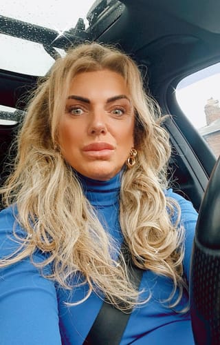 Customer photo review of The Headband Wig Perfect Wave
