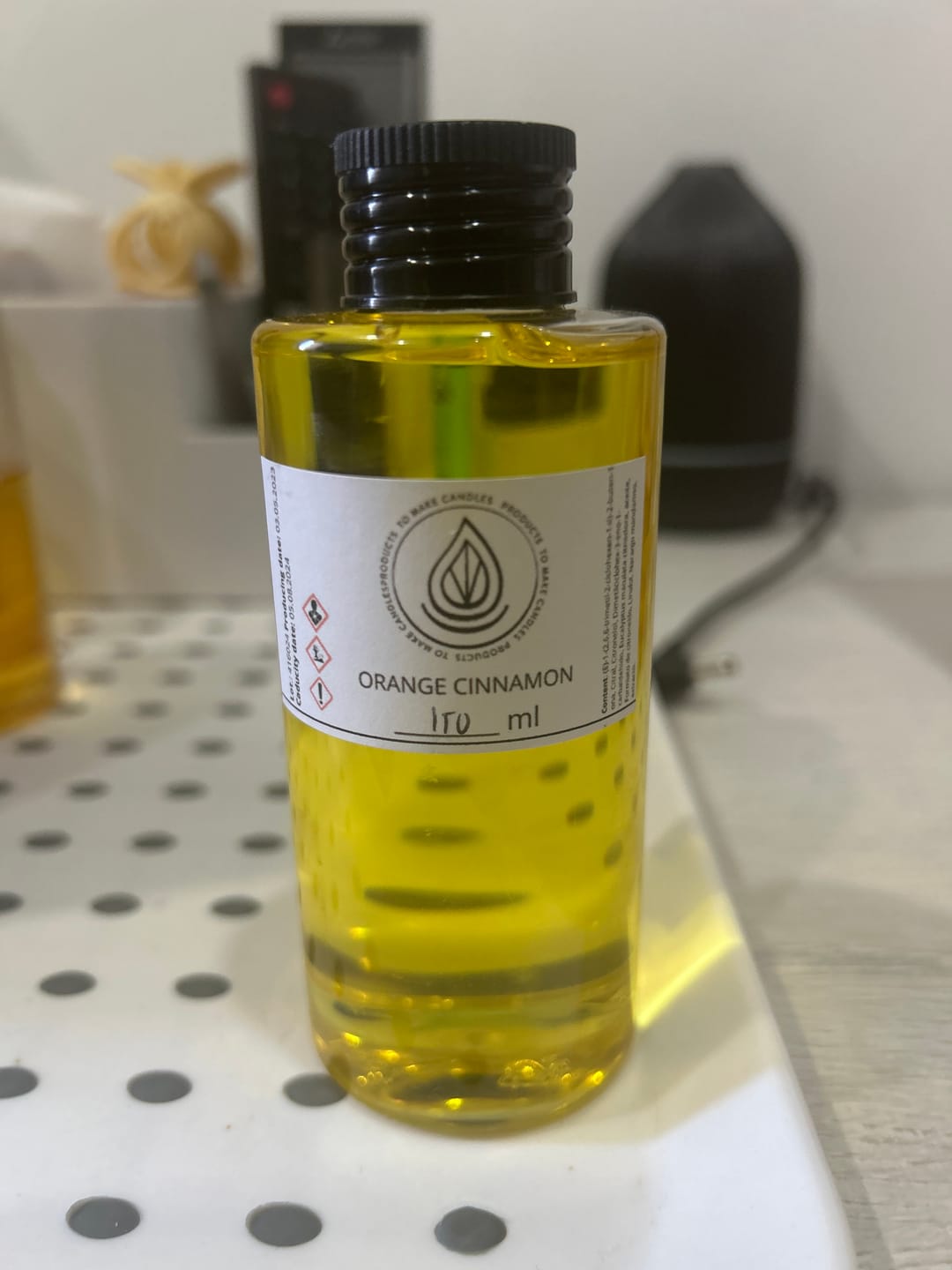 Customer photo review of Fragancia ORANGE CINNAMON