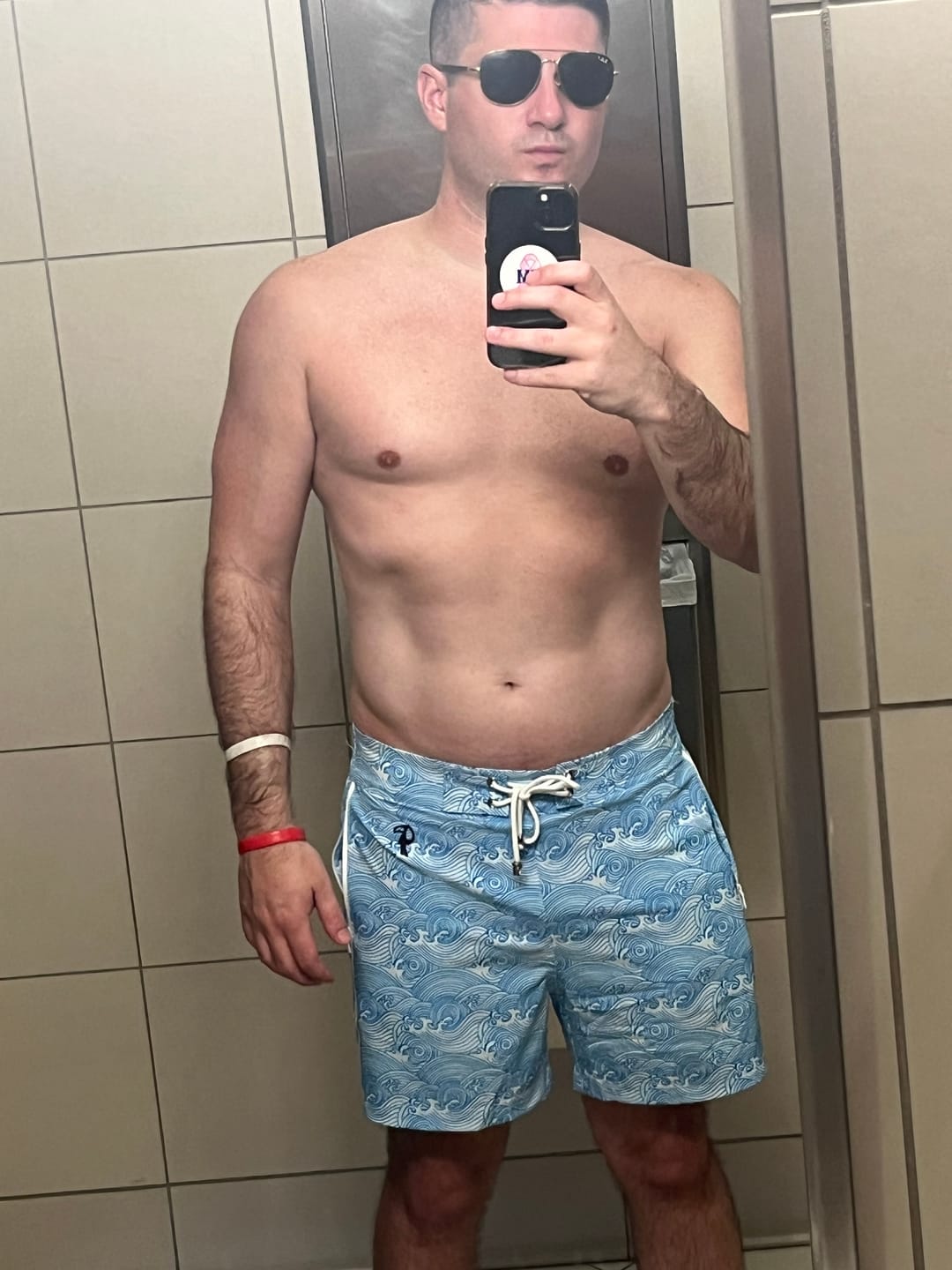 Customer photo review of Make Waves Blue - 5"
