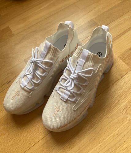 Customer photo review of Psalm 23s - Mens First Edition Christian Shoes