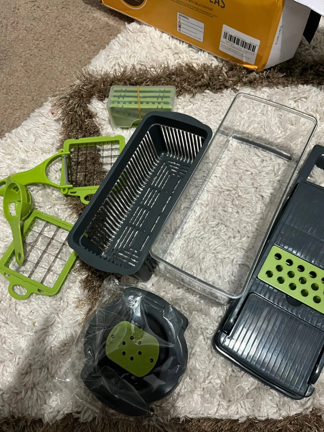 Customer photo review of All In 1 Chopping Container