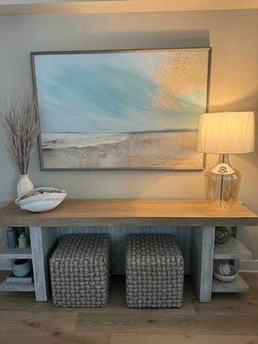 Customer photo review of Beach Scene Painting #ABSH06