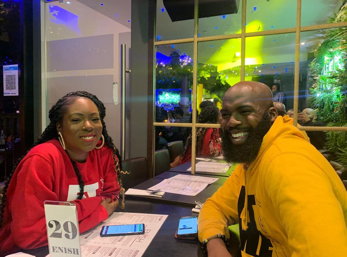 Customer photo review of Unisex Yellow Flock Print Hoodie