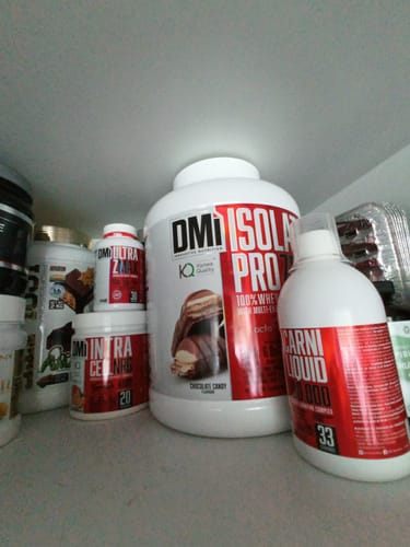 Customer photo review of DMI nutrition -ISOLATE PRO ZERO - Isolat de Protéine de Lactosérum à 100% avec DigeZyme® et LactoSpore® - Protéine de Qualité Supérieure
