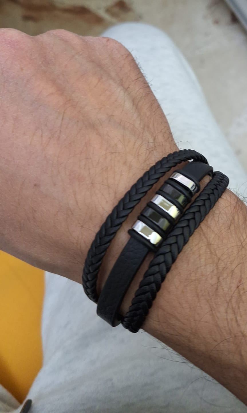 Customer photo review of Lederarmband "Glory"