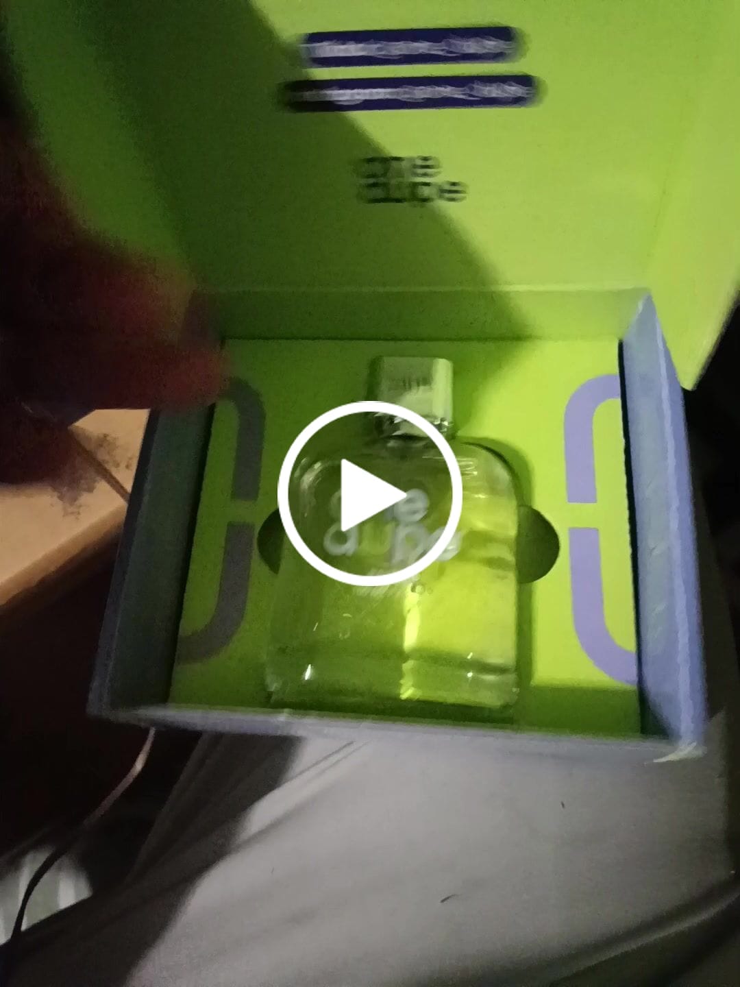 Customer video review of Perfume inspirado en Sauvage Dior