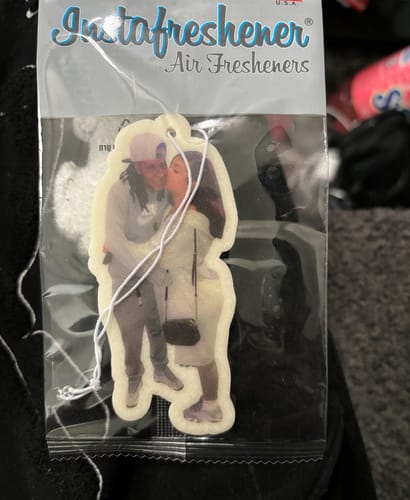 Customer photo review of Custom Shape Air Freshener