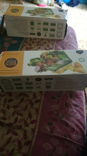 Customer photo review of All In 1 Chopping Container