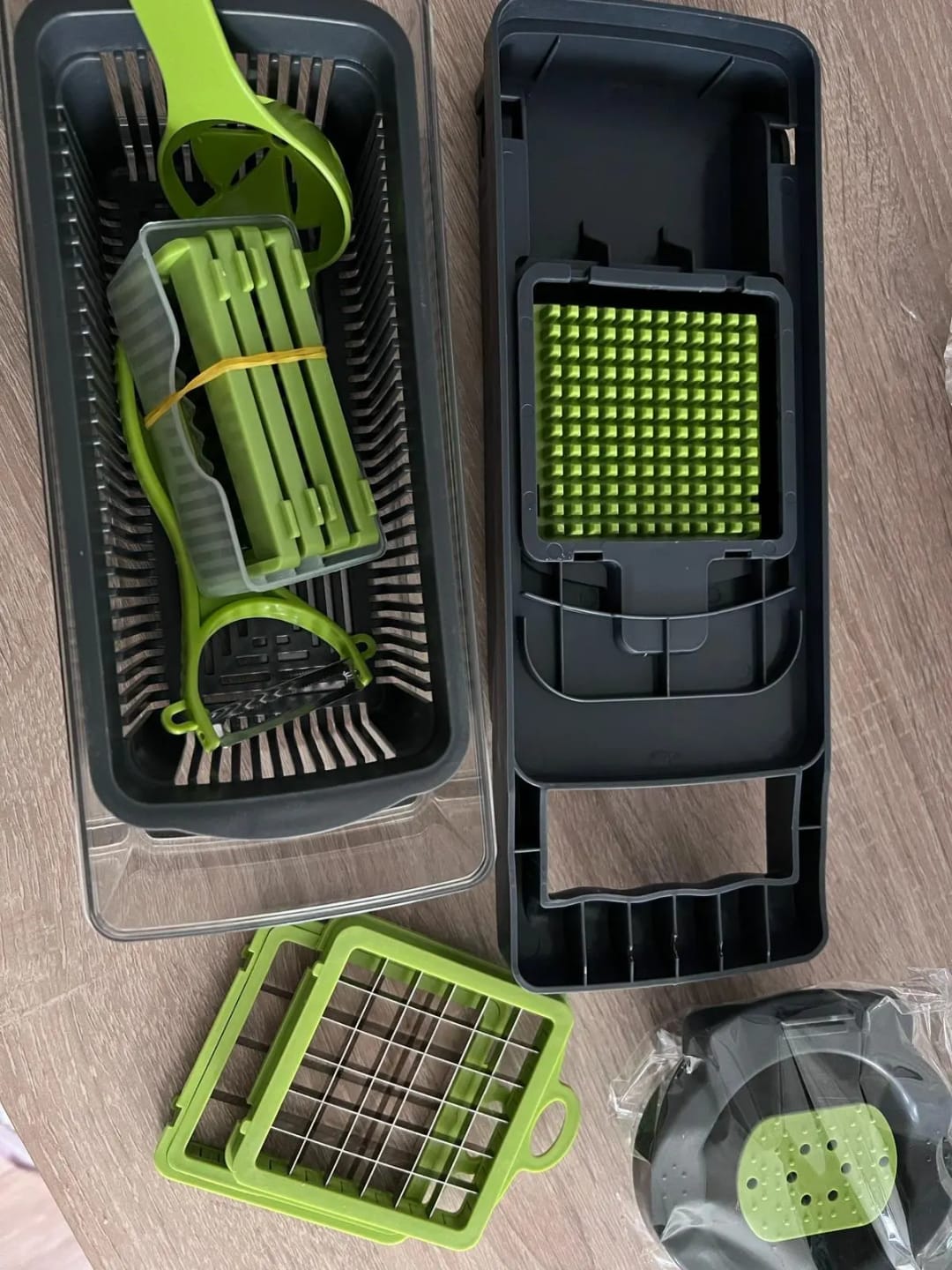 Customer photo review of All In 1 Chopping Container