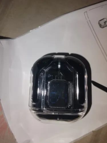 Customer photo review of Crystal Series Wireless Earphone Bluetooth