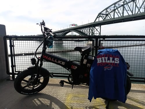 Customer photo review of Wallke H9 AWD | 3200W Folding Ebike 60/82Ah Battery