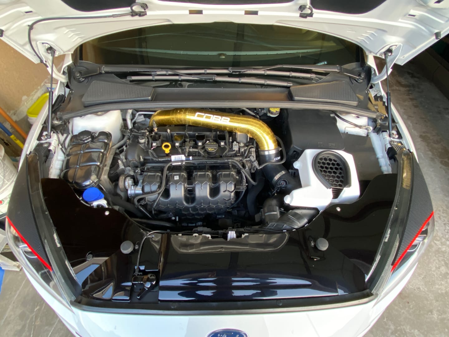 Customer photo review of Slam Panel Cover - Mk3.5 Focus (Plastic Finishes)