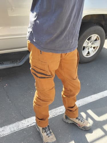 Customer photo review of FX-1 Work Pants Black