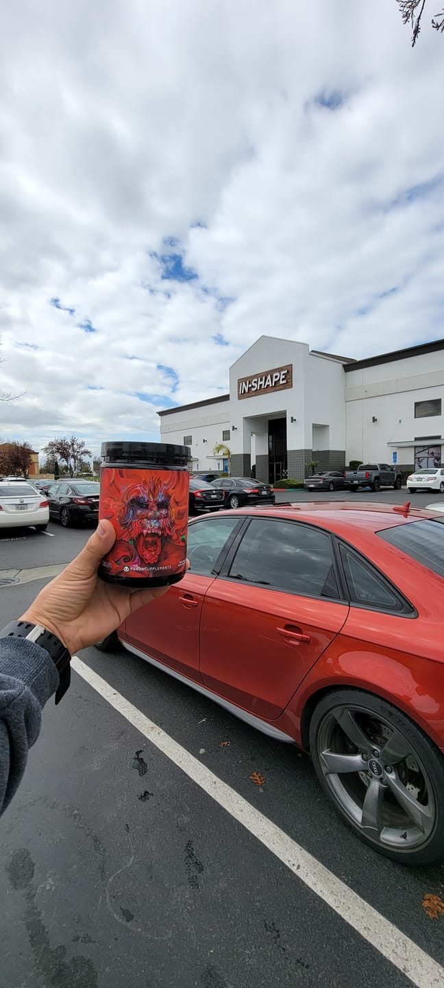 Customer photo review of RAMPAGE - EXTREME PRE-WORKOUT