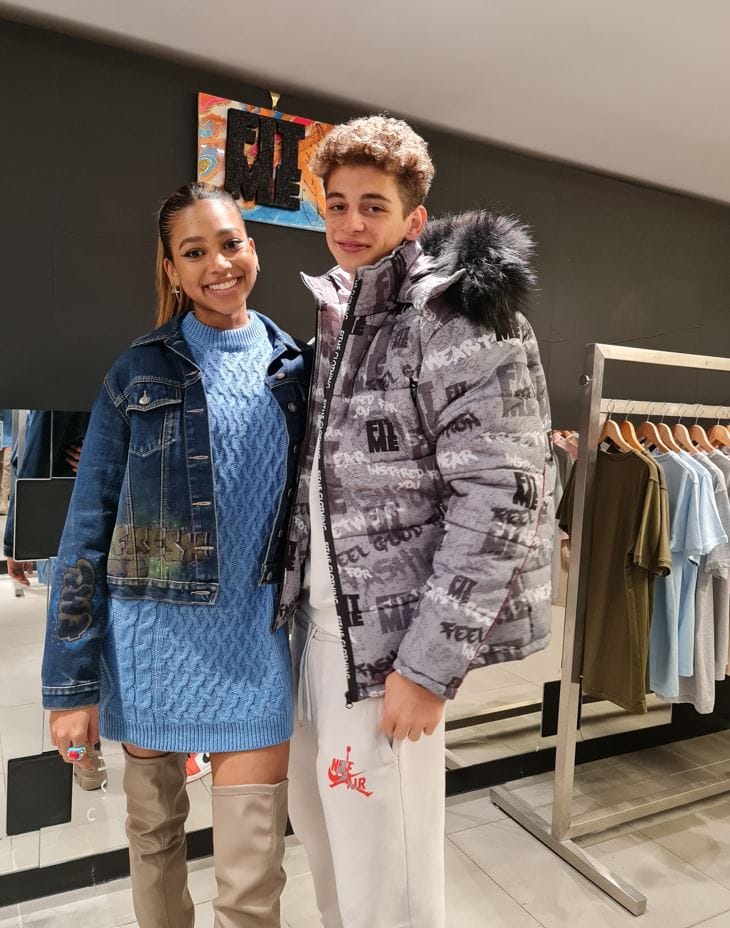 Customer photo review of Grey Street Inspired Hooded Puffer Jacket