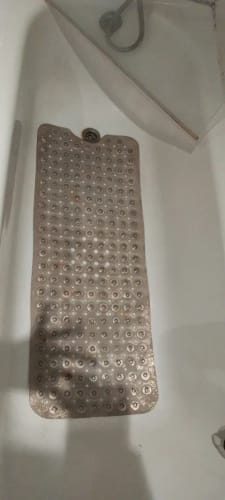 Customer photo review of Stick-N-Stay Shower Mat