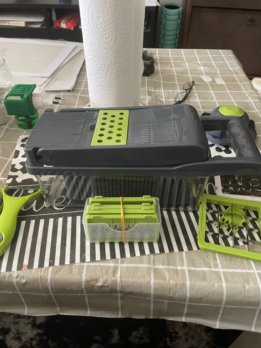Customer photo review of All In 1 Chopping Container