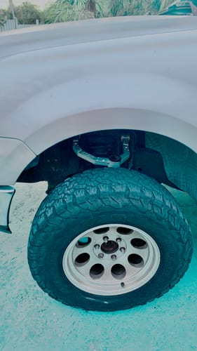 Customer photo review of 2004-2020 Ford F150 Forged Aluminum Front Upper Control Arms For 2"-4" Lifted Ford