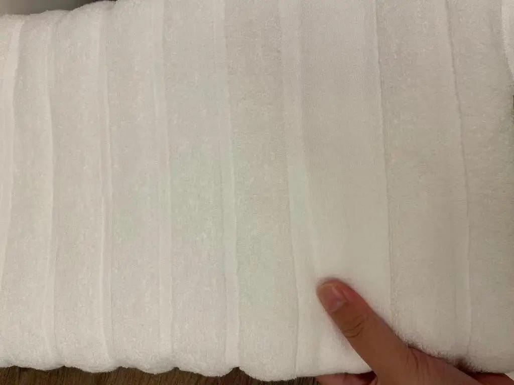 Customer photo review of CloudSoft™ Towel Set