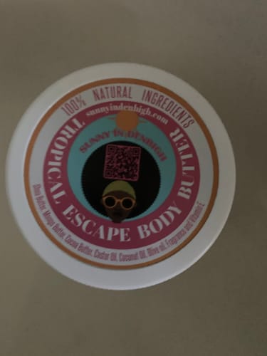 Customer photo review of Tropical Escape Body Butter