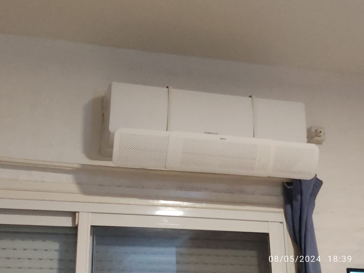 Customer photo review of Deflector Disperser para Aire Acondicionado Milhome